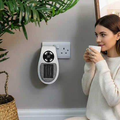 Heater 2025 New for Winter Home Portable Convenient Wall Mounted Room Heating Warm Air Blower Warmer Machine Electric Appliance