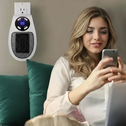 Heater 2025 New for Winter Home Portable Convenient Wall Mounted Room Heating Warm Air Blower Warmer Machine Electric Appliance